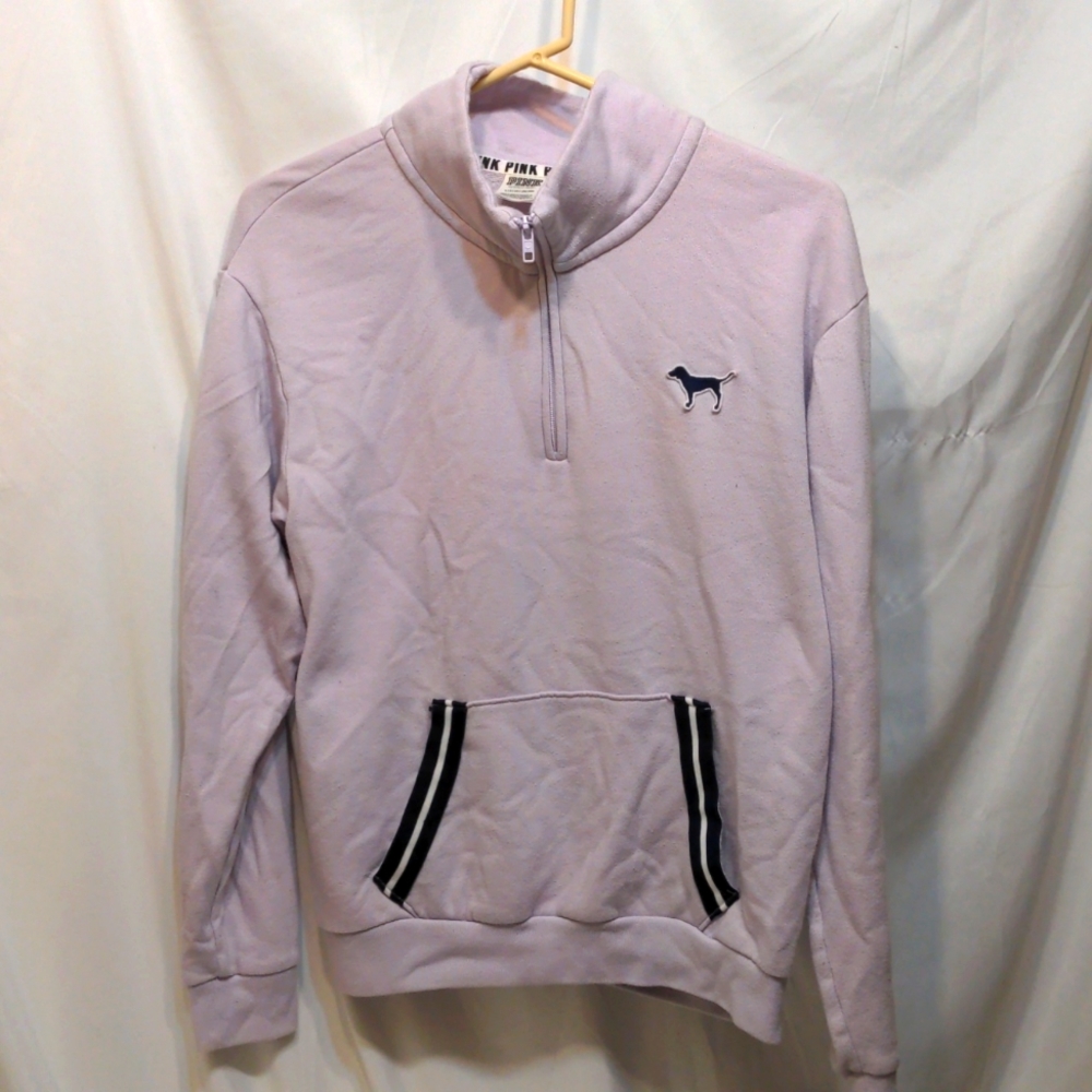 Victoria secret  Pink fleece jacket size small